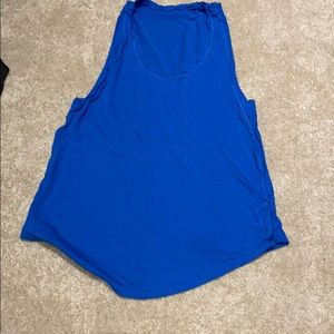Blue lulu lemon tank
